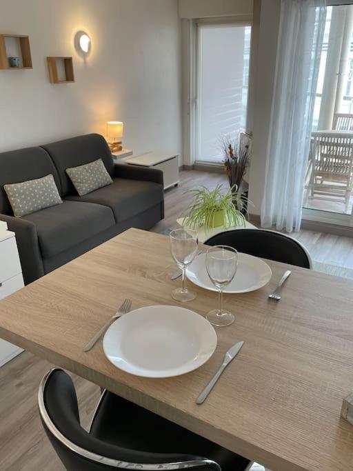 Les Bains Studio Vue Mer Pleneuf-Val-Andre Exteriör bild